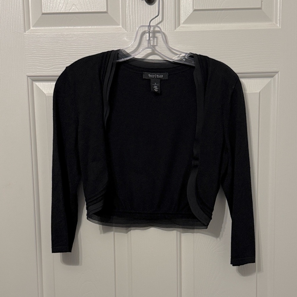 White House Black Market Black Sweater